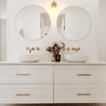 lucca shaker brass wall mounted mixers